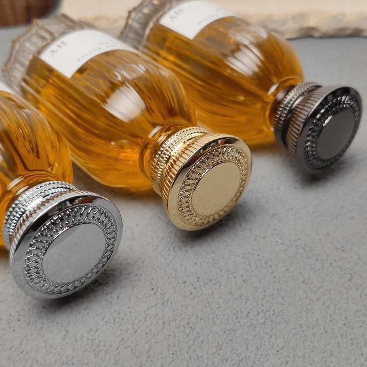 Custom 100ml Square Ribbed Glass Perfume Bottle with Alloy Metal Cap Screen Printing Pump Sprayer for Premium Fragrance Brand