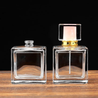 Luxury Perfume Bottles Wholesale Cube Model H057S100