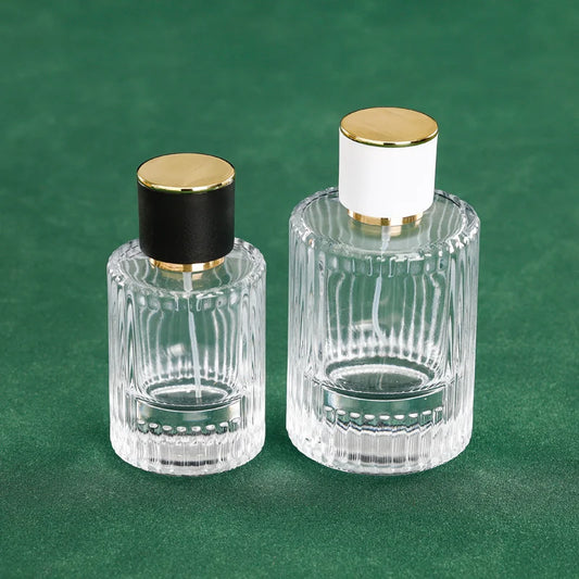 Perfume Bottles Unique Elegant Vertical Stripes Model H091R