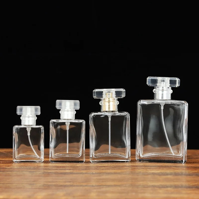 Wholesale Perfume Oil Bottles Square Glass Model H053S