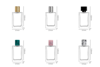 Bulk Perfume Bottle Square Model H105S100