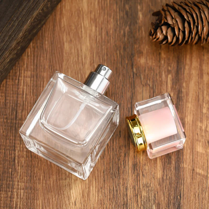 Square Perfume Bottles Wholesale Model H055S