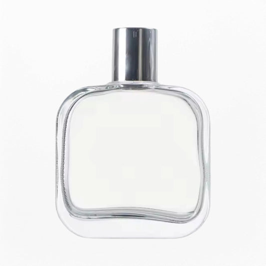 100ml Perfume Bottle Rounded Square Design