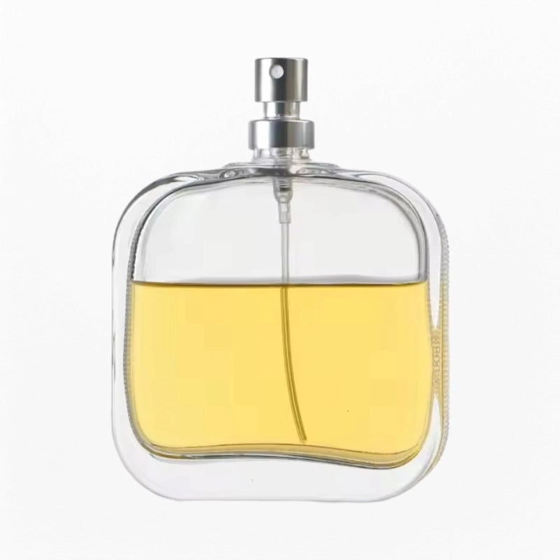 100ml Perfume Bottle Rounded Square Design