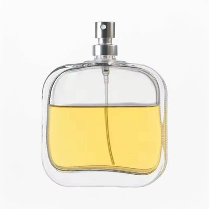 100ml Perfume Bottle Rounded Square Design