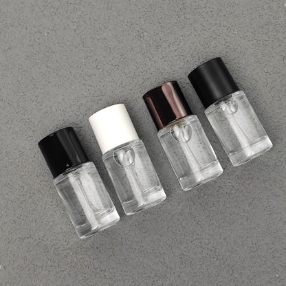 15ml Cylinder Mini Glass Perfume Spray Bottle Portable Travel Size Fragrance Sample Fine Mist Pump Custom Cap OEM Reed Diffuser