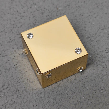 Luxury Perfume Bottle 100ml with Gold Cap and Chain for Women Custom Packaging Box Available