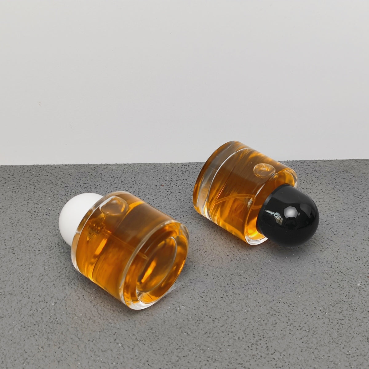 50ml Round Glass Perfume Bottle Crimp Neck Luxury Fragrance Packaging with Custom Cap OEM ODM Perfume Bottle Manufacturer