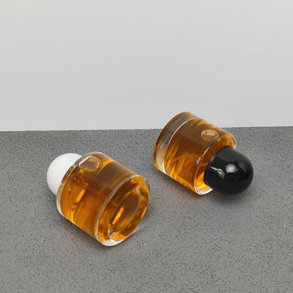 50ml Round Glass Perfume Bottle Crimp Neck Luxury Fragrance Packaging with Custom Cap OEM ODM Perfume Bottle Manufacturer