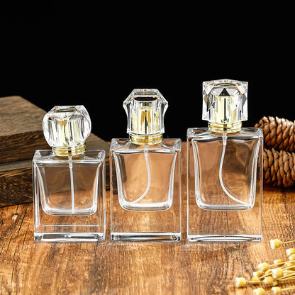 50ml Empty Fragrance Bottles Luxurious Square Model H060S50