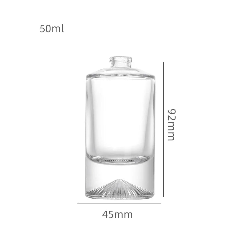 50ml Transparent Perfume Bottle Model H026R55