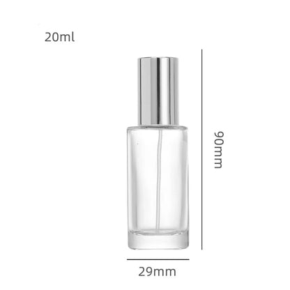 Glass Bottle Perfume Cylindrical Model H018C