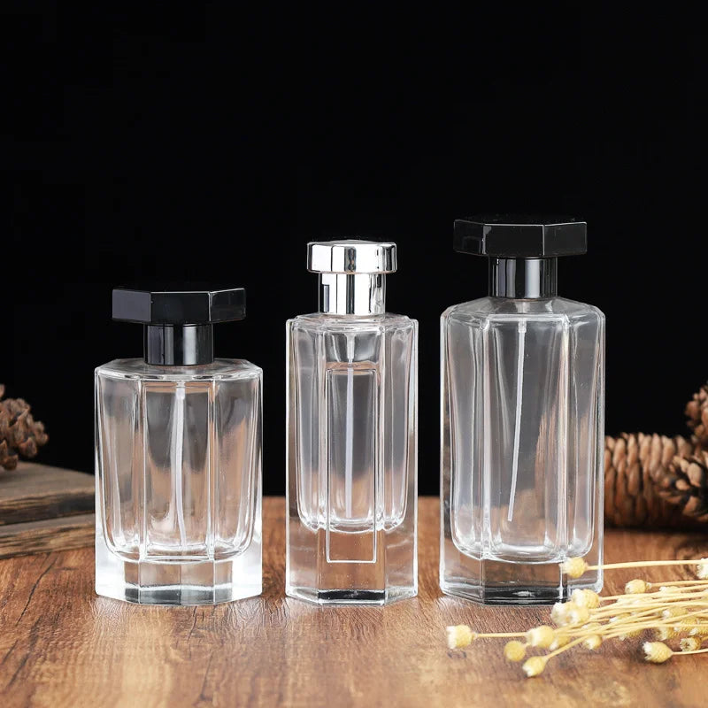 Perfume Oil Bottles Wholesale Model H049 H050 Polygon Prism