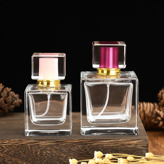 Square Perfume Bottles Wholesale Model H055S