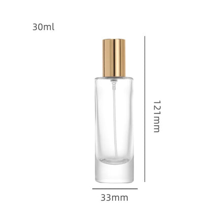 Glass Bottle Perfume Cylindrical Model H018C