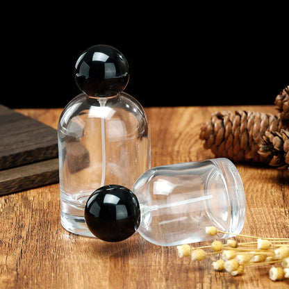 Empty Bottle Perfume Round Body with Ball Cap Model H014R