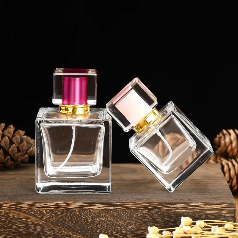 Square Perfume Bottles Wholesale Model H055S