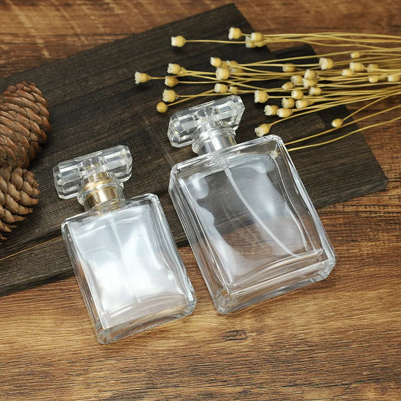 Wholesale Perfume Oil Bottles Square Glass Model H053S