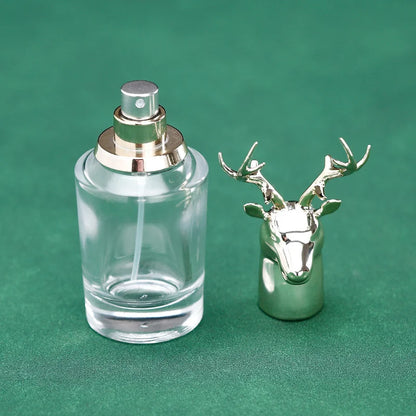 Customizable Perfume Bottles Model H038R30 Animal Head Bottle Cap