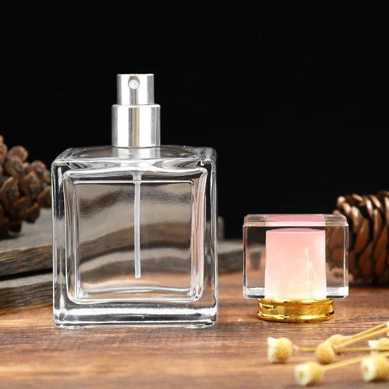 Luxury Perfume Bottles Wholesale Cube Model H057S100