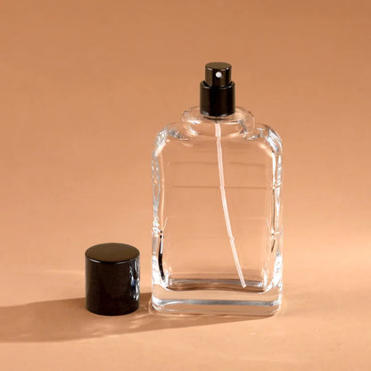 Perfume Pump Bottle with Black Cap Model H104U100