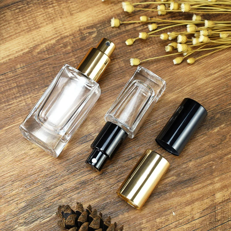 Refill Travel Perfume Bottle Square Shape Model H005S