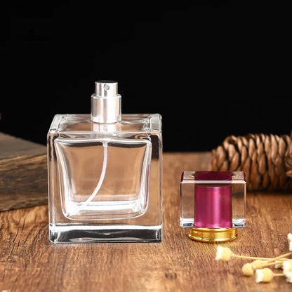 Square Perfume Bottles Wholesale Model H055S