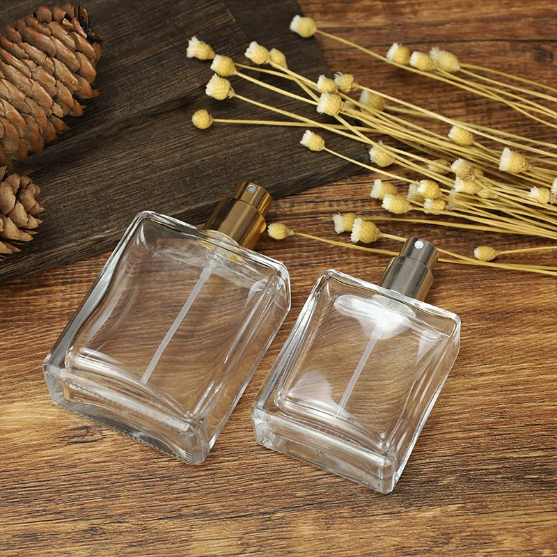 Wholesale Perfume Oil Bottles Square Glass Model H053S