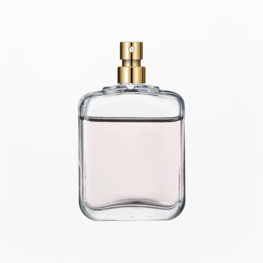 50 ml Perfume Bottle Flat and Rounded Design