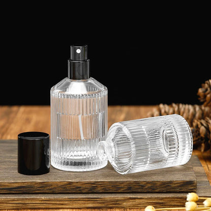 For Sale Perfume Bottles Model H019R Striping Glass