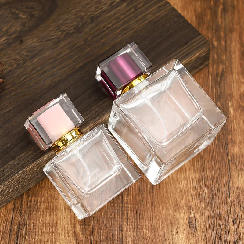 Square Perfume Bottles Wholesale Model H055S