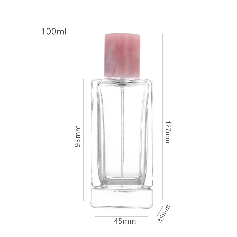 Square Perfume Bottles in Bulk Model H103S