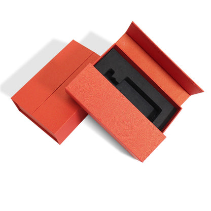 Luxury Wholesale Book Shape Paper Box for Perfume Sample Personalized Perfume Sample Box Rigid Box With Foam Insert