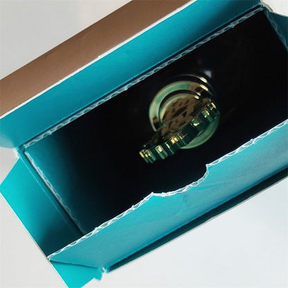Foldable Perfume Box with Matt Lamination UV Coating Embossing Featuring Sponge Liner and Folder Design