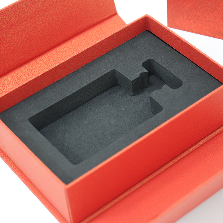 Luxury Wholesale Book Shape Paper Box for Perfume Sample Personalized Perfume Sample Box Rigid Box With Foam Insert