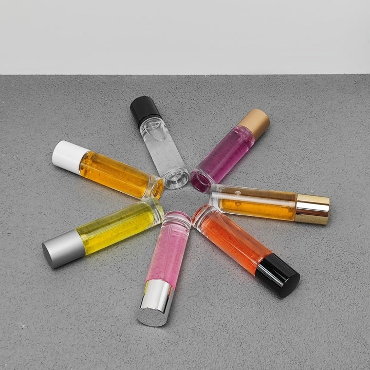 Wholesale 15ml Empty Perfume Bottle Portable Glass Atomizer Spray Bottle with Custom Cylinder Wooden Cap