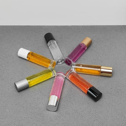 Wholesale 15ml Empty Perfume Bottle Portable Glass Atomizer Spray Bottle with Custom Cylinder Wooden Cap