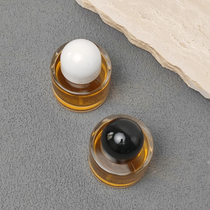 50ml Round Glass Perfume Bottle Crimp Neck Luxury Fragrance Packaging with Custom Cap OEM ODM Perfume Bottle Manufacturer