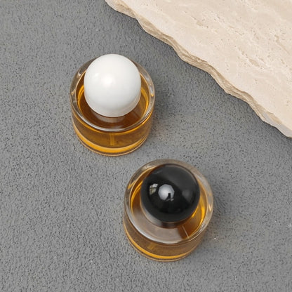 50ml Round Glass Perfume Bottle Crimp Neck Luxury Fragrance Packaging with Custom Cap OEM ODM Perfume Bottle Manufacturer