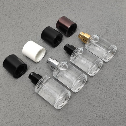 15ml Mini Glass Perfume Spray Bottle Portable Travel Size Fragrance Sample Bottle with Fine Mist Pump Custom Cap OEM