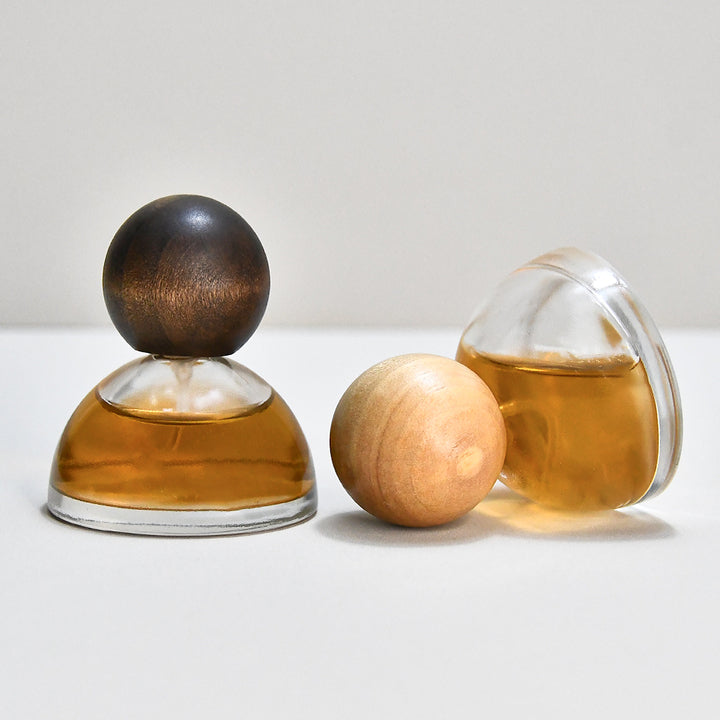 Ball Cap Cone Perfume Bottle 30ML Bayonet Perfume Bottle Portable Perfume Dispenser Glass Spray Bottle