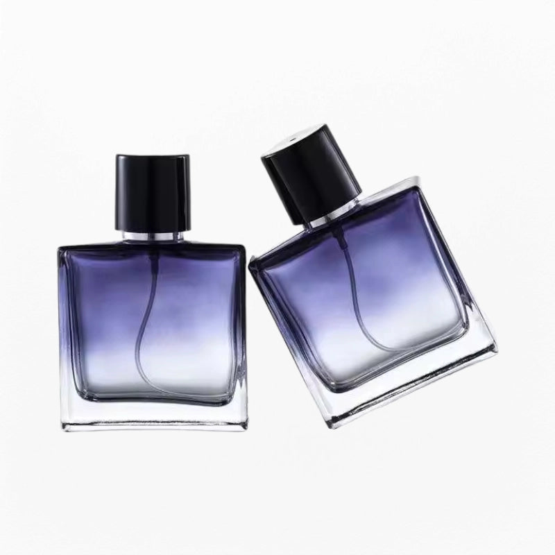 Black and Purple Perfume Bottle Spray Mysterious Gradient Purple