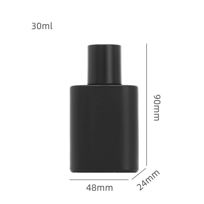 Black Perfume Bottle Matte Surface