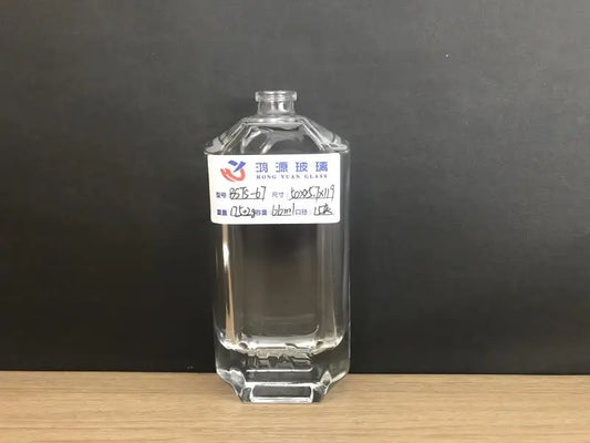 Specially designed glass perfume bottle