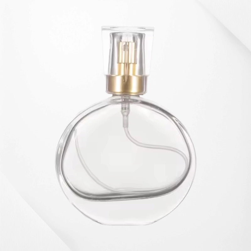 Cute Perfume Bottle Apple Shape Ultra Clear Glass