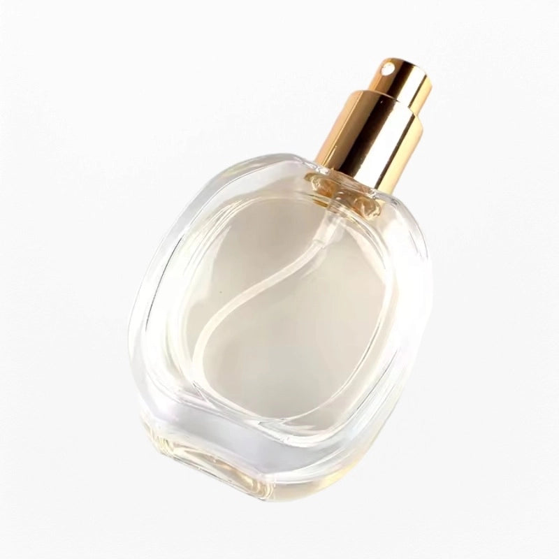 empty glass perfume bottle