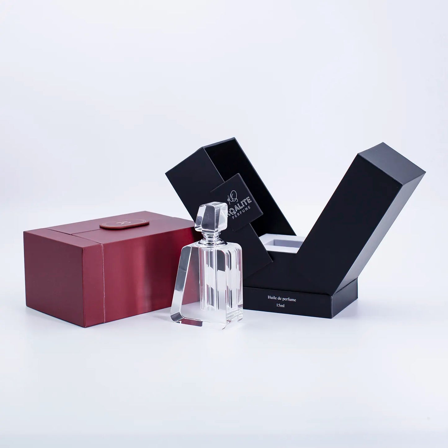 Two-way door perfume packaging gift box F02