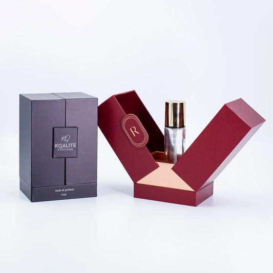 Two-way door perfume packaging gift box F02