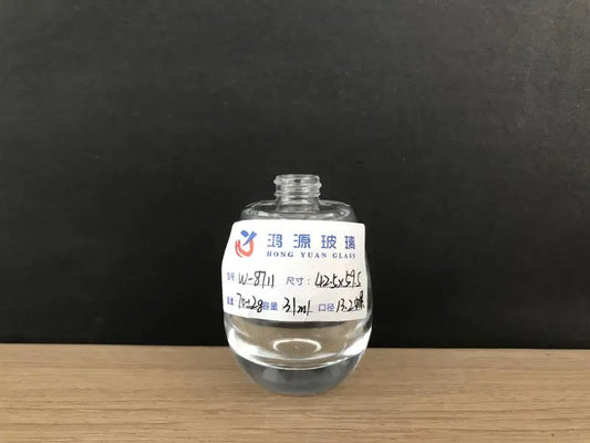 Ovoid Glass Perfume Bottle 30ml W-8711