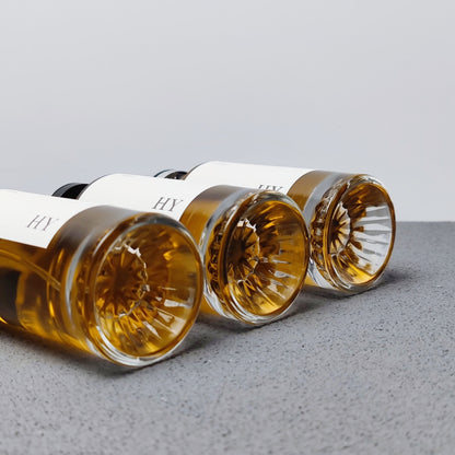Luxury Cylinder Glass Perfume Bottle with Pump Sprayer Empty 15mm Crimp Neck 100ml Capacity Plastic Cap & Box